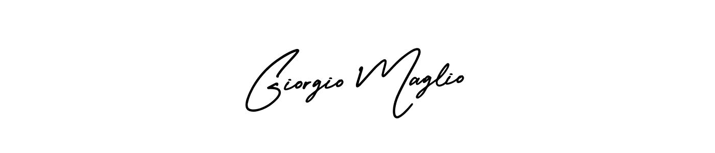 Also You can easily find your signature by using the search form. We will create Giorgio Maglio name handwritten signature images for you free of cost using AmerikaSignatureDemo-Regular sign style. Giorgio Maglio signature style 3 images and pictures png