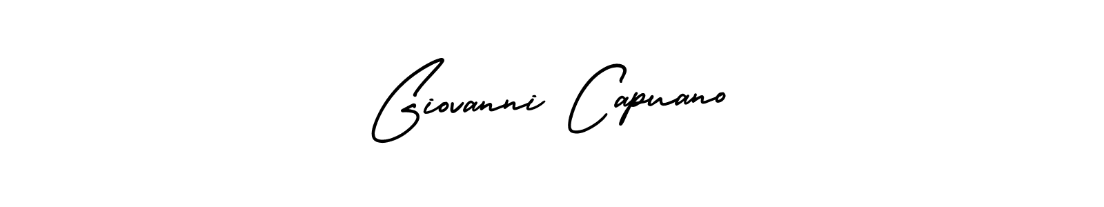 It looks lik you need a new signature style for name Giovanni Capuano. Design unique handwritten (AmerikaSignatureDemo-Regular) signature with our free signature maker in just a few clicks. Giovanni Capuano signature style 3 images and pictures png