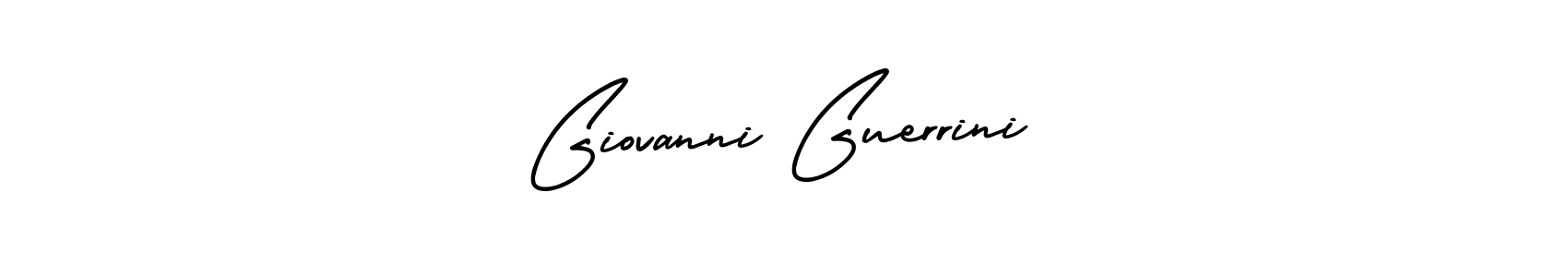 Create a beautiful signature design for name Giovanni Guerrini. With this signature (AmerikaSignatureDemo-Regular) fonts, you can make a handwritten signature for free. Giovanni Guerrini signature style 3 images and pictures png