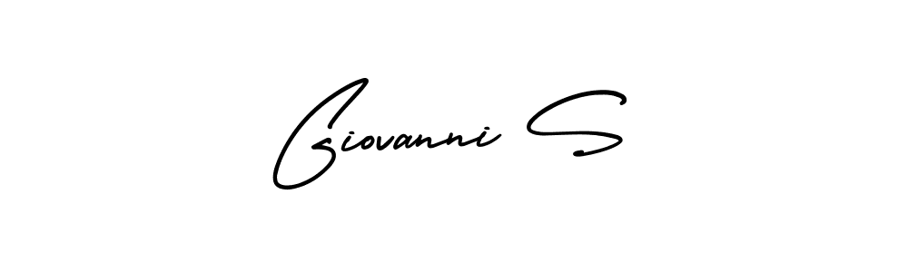 Also we have Giovanni S name is the best signature style. Create professional handwritten signature collection using AmerikaSignatureDemo-Regular autograph style. Giovanni S signature style 3 images and pictures png