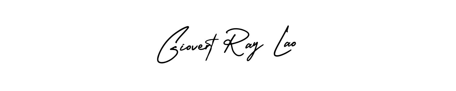 Make a beautiful signature design for name Giovert Ray Lao. Use this online signature maker to create a handwritten signature for free. Giovert Ray Lao signature style 3 images and pictures png