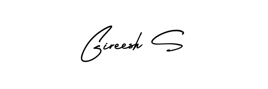 Here are the top 10 professional signature styles for the name Gireesh S. These are the best autograph styles you can use for your name. Gireesh S signature style 3 images and pictures png