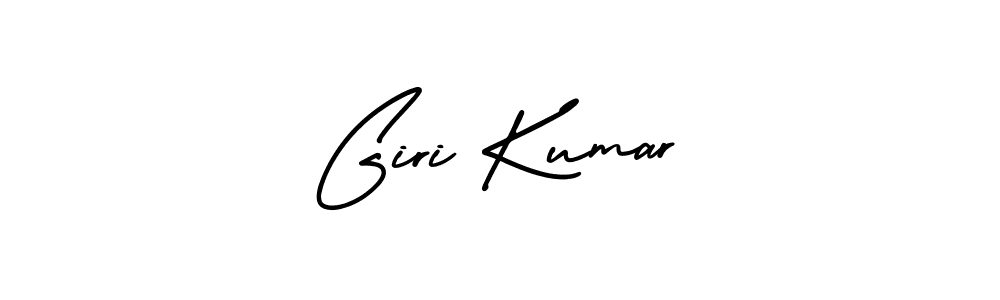 Giri Kumar stylish signature style. Best Handwritten Sign (AmerikaSignatureDemo-Regular) for my name. Handwritten Signature Collection Ideas for my name Giri Kumar. Giri Kumar signature style 3 images and pictures png