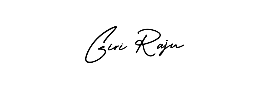 Check out images of Autograph of Giri Raju name. Actor Giri Raju Signature Style. AmerikaSignatureDemo-Regular is a professional sign style online. Giri Raju signature style 3 images and pictures png