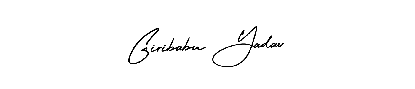 Make a beautiful signature design for name Giribabu Yadav. Use this online signature maker to create a handwritten signature for free. Giribabu Yadav signature style 3 images and pictures png