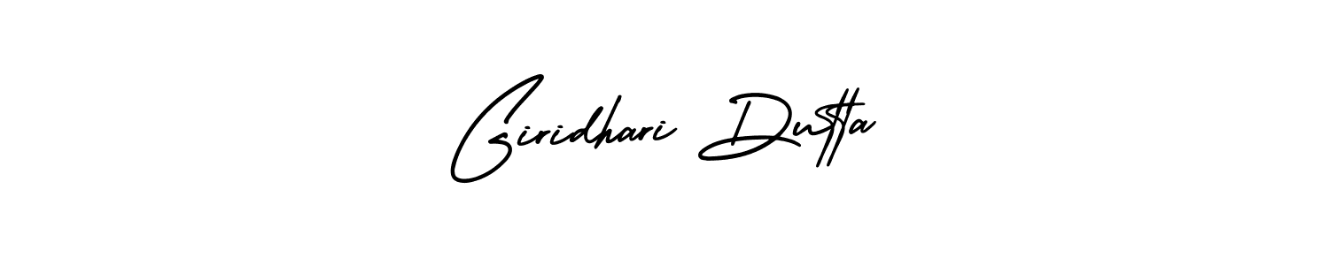 Also we have Giridhari Dutta name is the best signature style. Create professional handwritten signature collection using AmerikaSignatureDemo-Regular autograph style. Giridhari Dutta signature style 3 images and pictures png