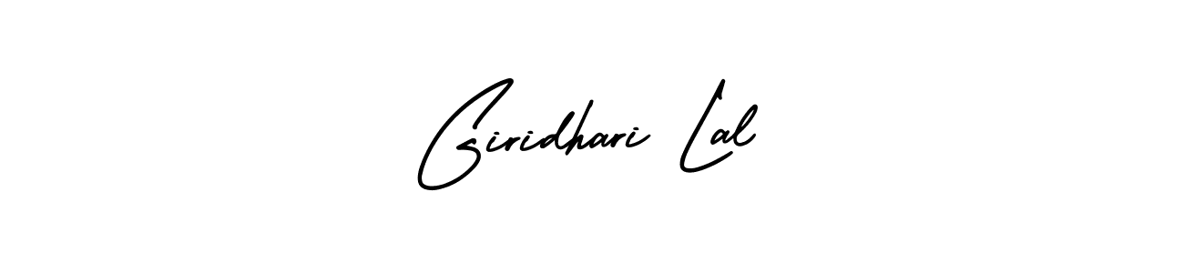 Create a beautiful signature design for name Giridhari Lal. With this signature (AmerikaSignatureDemo-Regular) fonts, you can make a handwritten signature for free. Giridhari Lal signature style 3 images and pictures png
