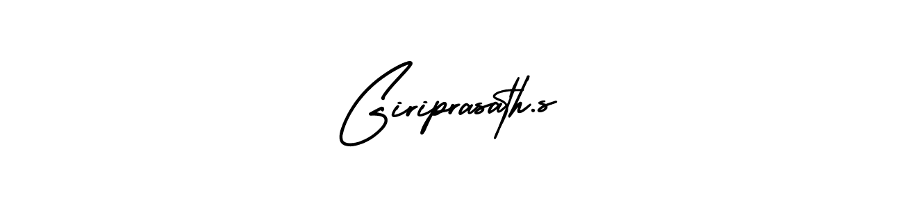 Check out images of Autograph of Giriprasath.s name. Actor Giriprasath.s Signature Style. AmerikaSignatureDemo-Regular is a professional sign style online. Giriprasath.s signature style 3 images and pictures png