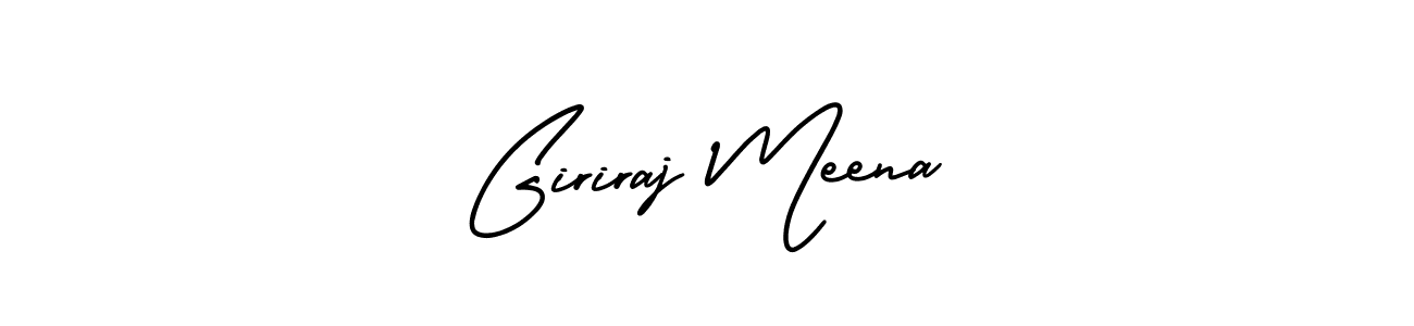 Make a beautiful signature design for name Giriraj Meena. Use this online signature maker to create a handwritten signature for free. Giriraj Meena signature style 3 images and pictures png