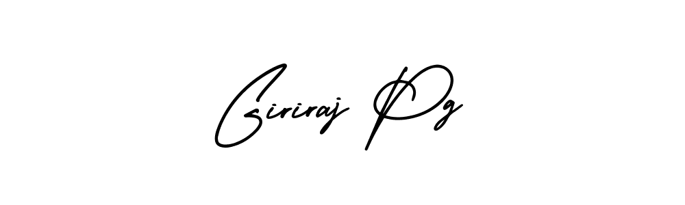 AmerikaSignatureDemo-Regular is a professional signature style that is perfect for those who want to add a touch of class to their signature. It is also a great choice for those who want to make their signature more unique. Get Giriraj Pg name to fancy signature for free. Giriraj Pg signature style 3 images and pictures png
