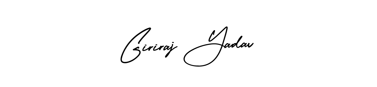 Also we have Giriraj Yadav name is the best signature style. Create professional handwritten signature collection using AmerikaSignatureDemo-Regular autograph style. Giriraj Yadav signature style 3 images and pictures png