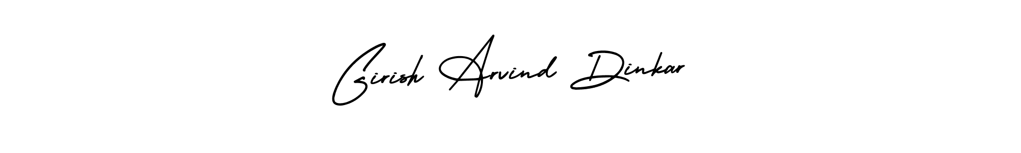 This is the best signature style for the Girish Arvind Dinkar name. Also you like these signature font (AmerikaSignatureDemo-Regular). Mix name signature. Girish Arvind Dinkar signature style 3 images and pictures png