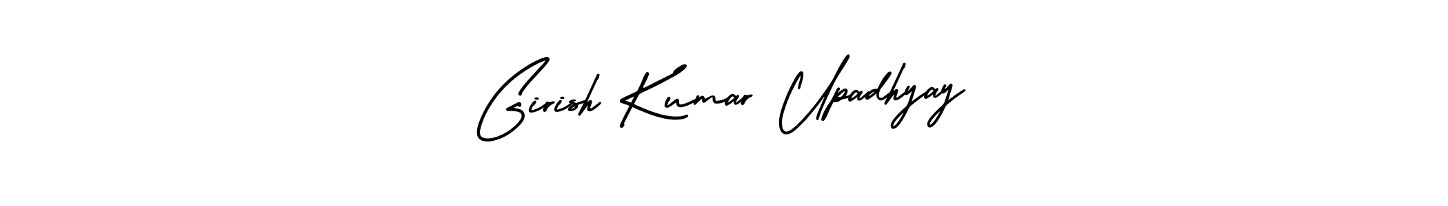 Design your own signature with our free online signature maker. With this signature software, you can create a handwritten (AmerikaSignatureDemo-Regular) signature for name Girish Kumar Upadhyay. Girish Kumar Upadhyay signature style 3 images and pictures png