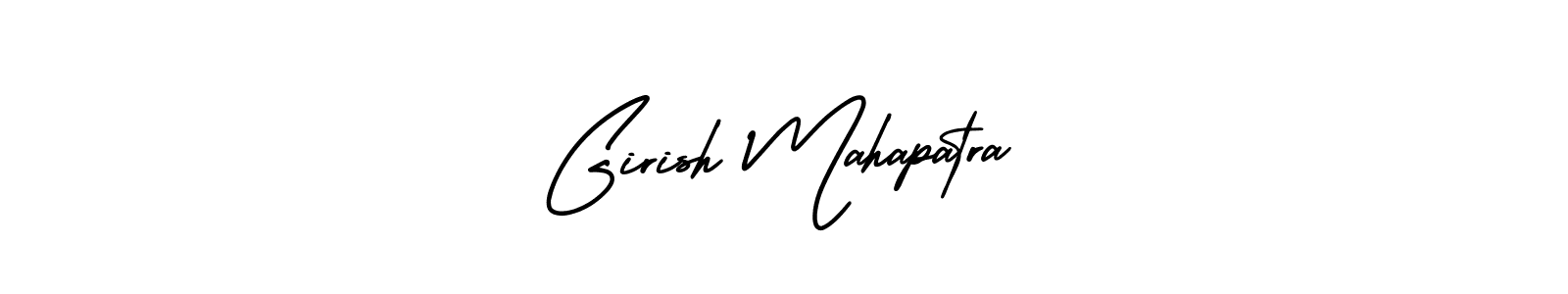 This is the best signature style for the Girish Mahapatra name. Also you like these signature font (AmerikaSignatureDemo-Regular). Mix name signature. Girish Mahapatra signature style 3 images and pictures png