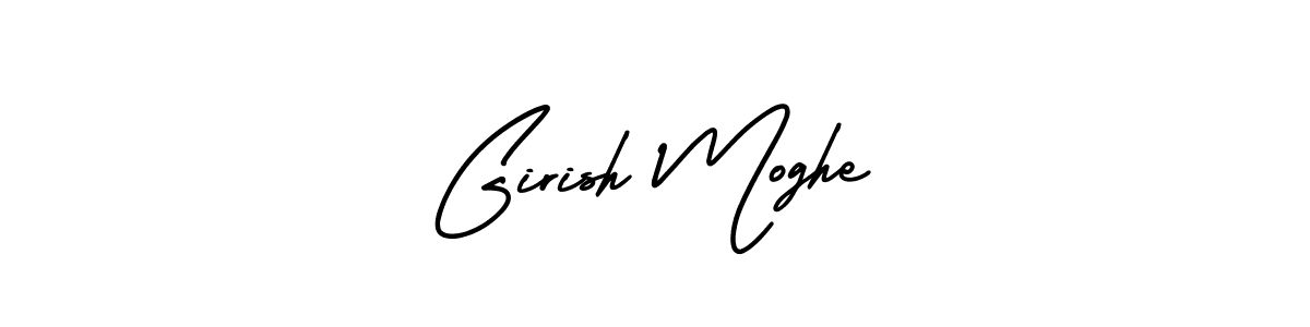 How to Draw Girish Moghe signature style? AmerikaSignatureDemo-Regular is a latest design signature styles for name Girish Moghe. Girish Moghe signature style 3 images and pictures png