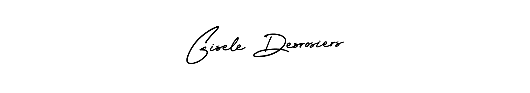 How to Draw Gisele Desrosiers signature style? AmerikaSignatureDemo-Regular is a latest design signature styles for name Gisele Desrosiers. Gisele Desrosiers signature style 3 images and pictures png