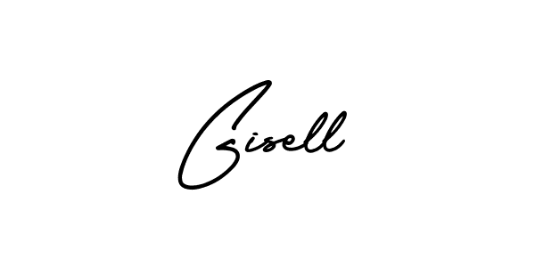 Make a beautiful signature design for name Gisell. Use this online signature maker to create a handwritten signature for free. Gisell signature style 3 images and pictures png