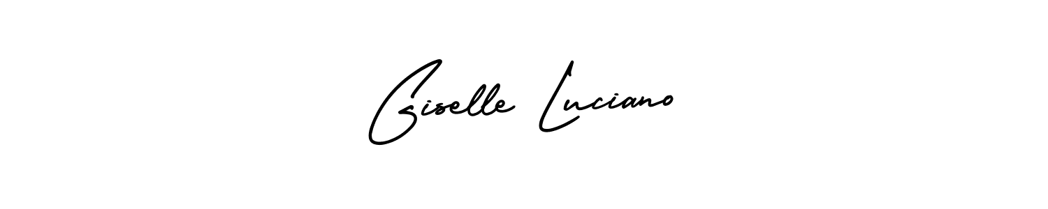 Use a signature maker to create a handwritten signature online. With this signature software, you can design (AmerikaSignatureDemo-Regular) your own signature for name Giselle Luciano. Giselle Luciano signature style 3 images and pictures png