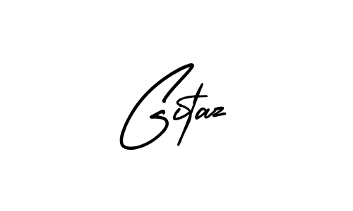 Make a beautiful signature design for name Gitaz. With this signature (AmerikaSignatureDemo-Regular) style, you can create a handwritten signature for free. Gitaz signature style 3 images and pictures png