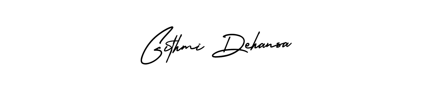 Similarly AmerikaSignatureDemo-Regular is the best handwritten signature design. Signature creator online .You can use it as an online autograph creator for name Githmi Dehansa. Githmi Dehansa signature style 3 images and pictures png