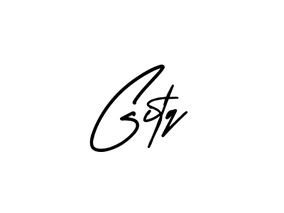 How to make Gitq signature? AmerikaSignatureDemo-Regular is a professional autograph style. Create handwritten signature for Gitq name. Gitq signature style 3 images and pictures png