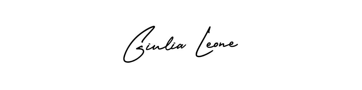 Use a signature maker to create a handwritten signature online. With this signature software, you can design (AmerikaSignatureDemo-Regular) your own signature for name Giulia Leone. Giulia Leone signature style 3 images and pictures png