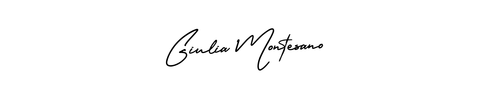 How to make Giulia Montesano signature? AmerikaSignatureDemo-Regular is a professional autograph style. Create handwritten signature for Giulia Montesano name. Giulia Montesano signature style 3 images and pictures png