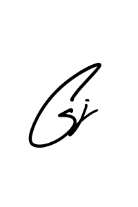 Best and Professional Signature Style for Gj. AmerikaSignatureDemo-Regular Best Signature Style Collection. Gj signature style 3 images and pictures png