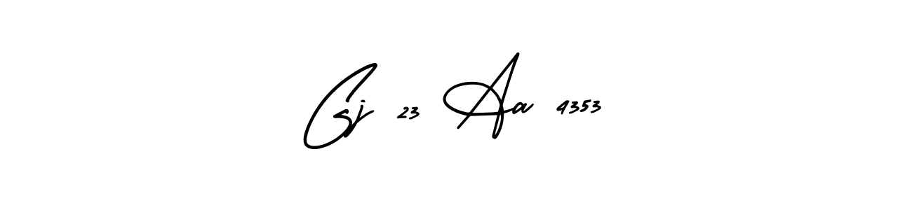 Also we have Gj 23 Aa 4353 name is the best signature style. Create professional handwritten signature collection using AmerikaSignatureDemo-Regular autograph style. Gj 23 Aa 4353 signature style 3 images and pictures png