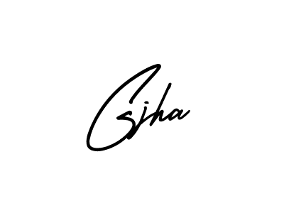 AmerikaSignatureDemo-Regular is a professional signature style that is perfect for those who want to add a touch of class to their signature. It is also a great choice for those who want to make their signature more unique. Get Gjha name to fancy signature for free. Gjha signature style 3 images and pictures png