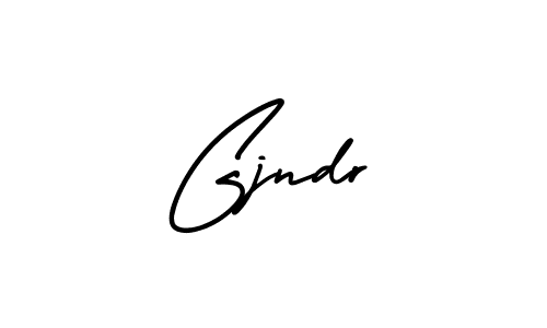 Create a beautiful signature design for name Gjndr. With this signature (AmerikaSignatureDemo-Regular) fonts, you can make a handwritten signature for free. Gjndr signature style 3 images and pictures png