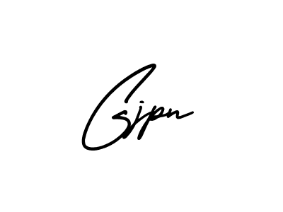 Create a beautiful signature design for name Gjpn. With this signature (AmerikaSignatureDemo-Regular) fonts, you can make a handwritten signature for free. Gjpn signature style 3 images and pictures png
