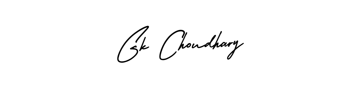 if you are searching for the best signature style for your name Gk Choudhary. so please give up your signature search. here we have designed multiple signature styles  using AmerikaSignatureDemo-Regular. Gk Choudhary signature style 3 images and pictures png
