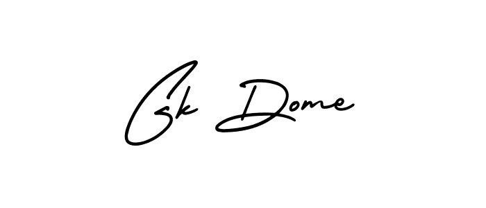 Also You can easily find your signature by using the search form. We will create Gk Dome name handwritten signature images for you free of cost using AmerikaSignatureDemo-Regular sign style. Gk Dome signature style 3 images and pictures png