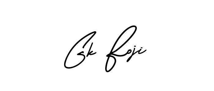 Check out images of Autograph of Gk Foji name. Actor Gk Foji Signature Style. AmerikaSignatureDemo-Regular is a professional sign style online. Gk Foji signature style 3 images and pictures png