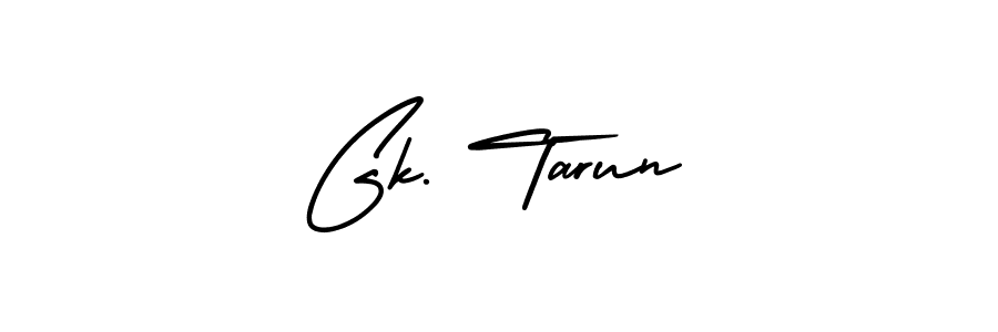 Make a beautiful signature design for name Gk. Tarun. Use this online signature maker to create a handwritten signature for free. Gk. Tarun signature style 3 images and pictures png