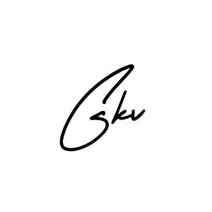 AmerikaSignatureDemo-Regular is a professional signature style that is perfect for those who want to add a touch of class to their signature. It is also a great choice for those who want to make their signature more unique. Get Gkv name to fancy signature for free. Gkv signature style 3 images and pictures png