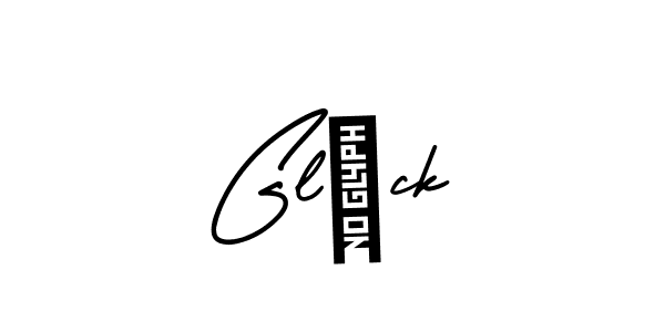 AmerikaSignatureDemo-Regular is a professional signature style that is perfect for those who want to add a touch of class to their signature. It is also a great choice for those who want to make their signature more unique. Get Glück name to fancy signature for free. Glück signature style 3 images and pictures png