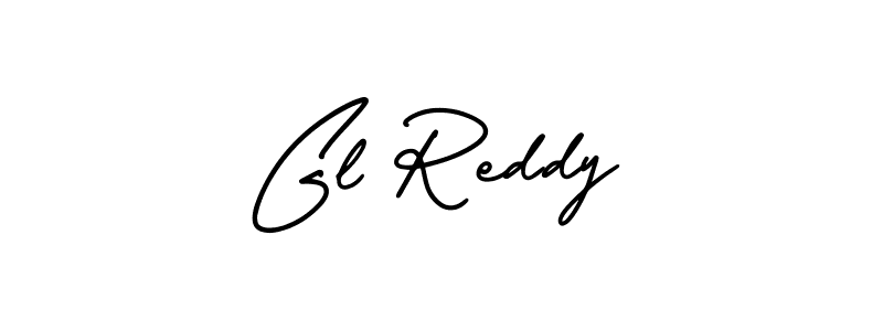 Also we have Gl Reddy name is the best signature style. Create professional handwritten signature collection using AmerikaSignatureDemo-Regular autograph style. Gl Reddy signature style 3 images and pictures png