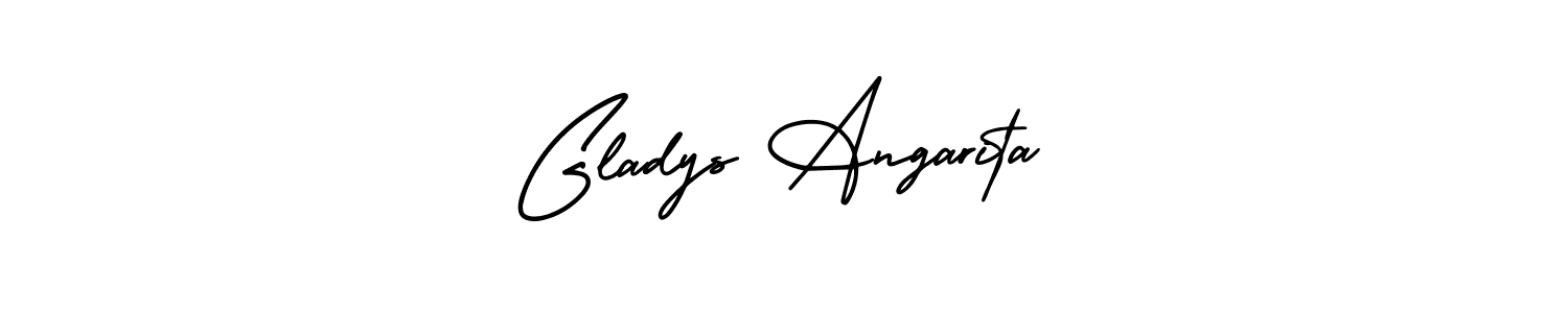 See photos of Gladys Angarita official signature by Spectra . Check more albums & portfolios. Read reviews & check more about AmerikaSignatureDemo-Regular font. Gladys Angarita signature style 3 images and pictures png