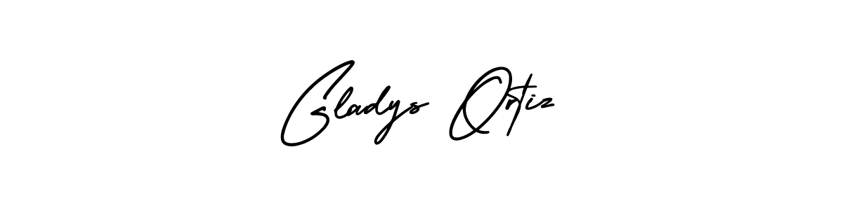 How to Draw Gladys Ortiz signature style? AmerikaSignatureDemo-Regular is a latest design signature styles for name Gladys Ortiz. Gladys Ortiz signature style 3 images and pictures png