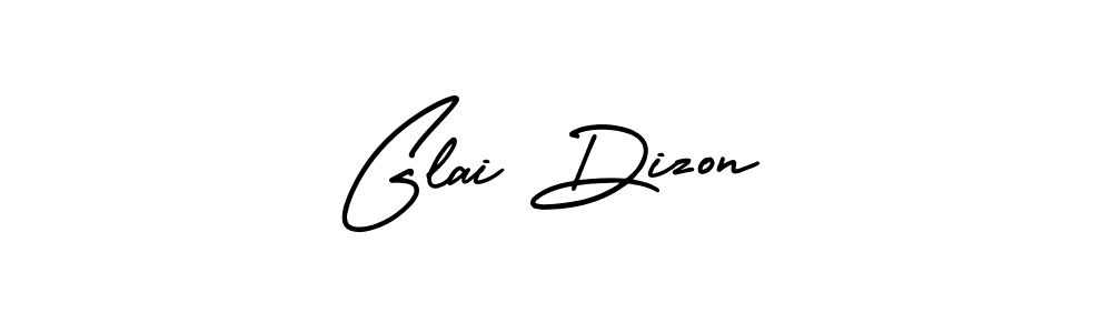 Glai Dizon stylish signature style. Best Handwritten Sign (AmerikaSignatureDemo-Regular) for my name. Handwritten Signature Collection Ideas for my name Glai Dizon. Glai Dizon signature style 3 images and pictures png