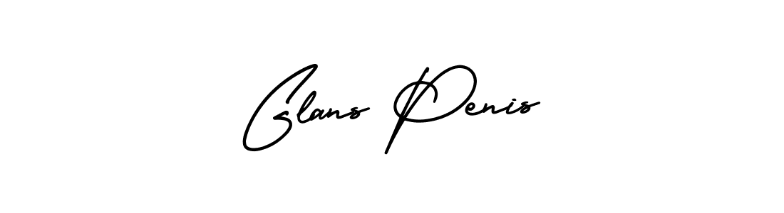 The best way (AmerikaSignatureDemo-Regular) to make a short signature is to pick only two or three words in your name. The name Glans Penis include a total of six letters. For converting this name. Glans Penis signature style 3 images and pictures png