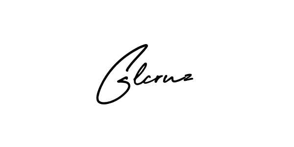 Glcruz stylish signature style. Best Handwritten Sign (AmerikaSignatureDemo-Regular) for my name. Handwritten Signature Collection Ideas for my name Glcruz. Glcruz signature style 3 images and pictures png