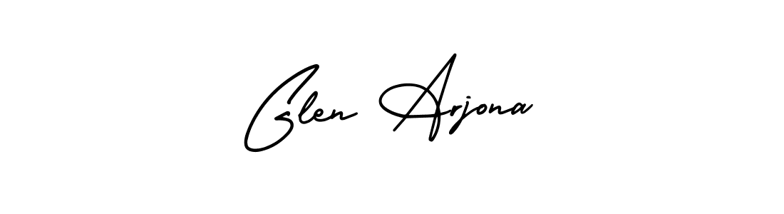 if you are searching for the best signature style for your name Glen Arjona. so please give up your signature search. here we have designed multiple signature styles  using AmerikaSignatureDemo-Regular. Glen Arjona signature style 3 images and pictures png