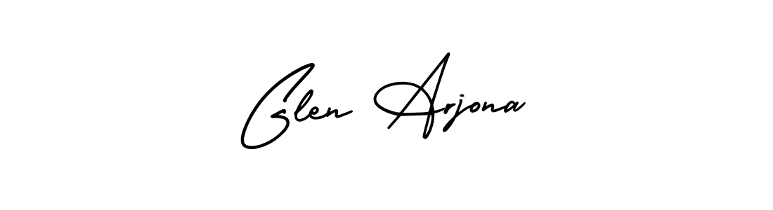 Make a short Glen Arjona signature style. Manage your documents anywhere anytime using AmerikaSignatureDemo-Regular. Create and add eSignatures, submit forms, share and send files easily. Glen Arjona signature style 3 images and pictures png