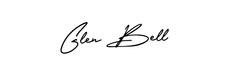 Make a beautiful signature design for name Glen Bell. With this signature (AmerikaSignatureDemo-Regular) style, you can create a handwritten signature for free. Glen Bell signature style 3 images and pictures png