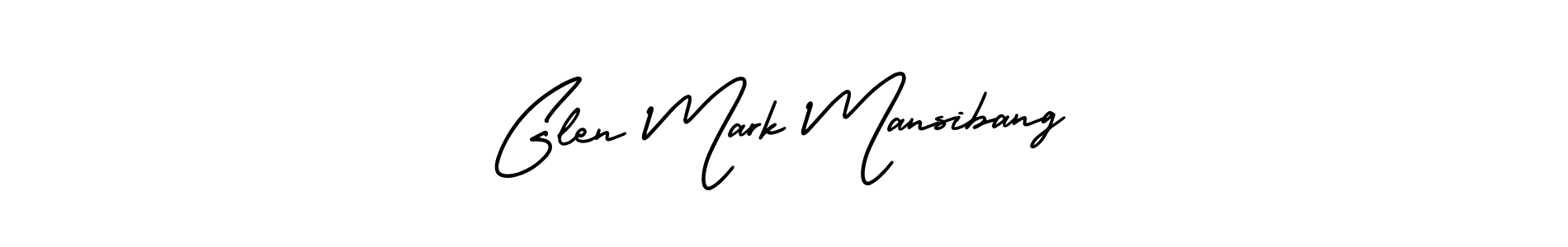 This is the best signature style for the Glen Mark Mansibang name. Also you like these signature font (AmerikaSignatureDemo-Regular). Mix name signature. Glen Mark Mansibang signature style 3 images and pictures png