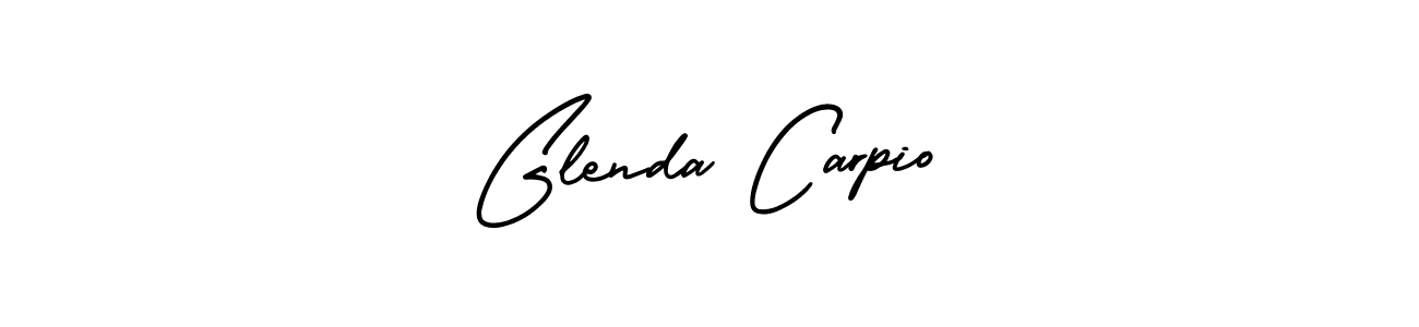 Make a beautiful signature design for name Glenda Carpio. Use this online signature maker to create a handwritten signature for free. Glenda Carpio signature style 3 images and pictures png