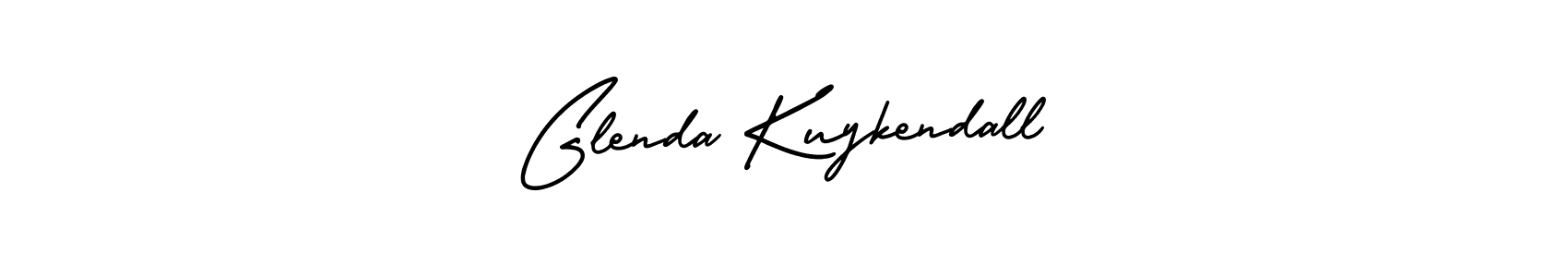 Also You can easily find your signature by using the search form. We will create Glenda Kuykendall name handwritten signature images for you free of cost using AmerikaSignatureDemo-Regular sign style. Glenda Kuykendall signature style 3 images and pictures png